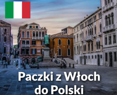 Paczki z Włoch do Polski